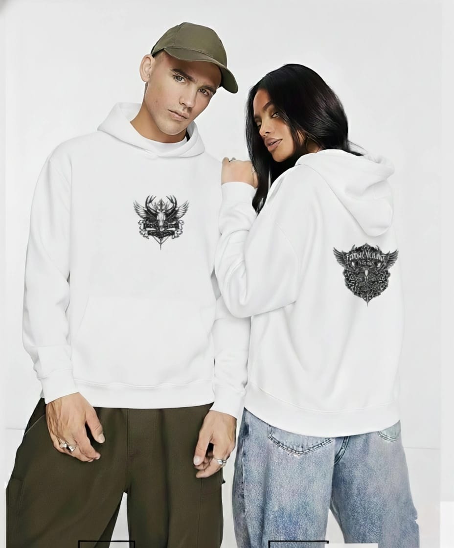 Eternal Vigilance Oversized Hoodie – 400 GSM