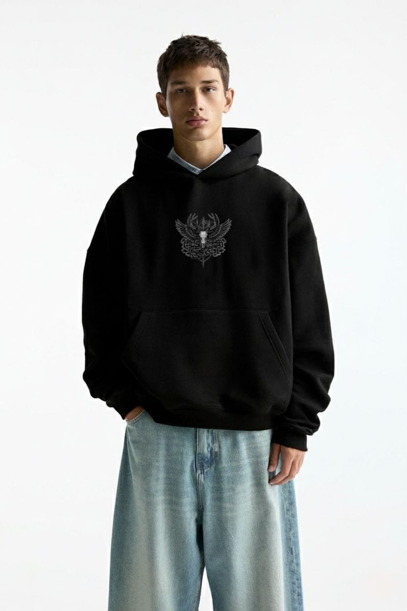 Eternal Vigilance Oversized Hoodie – 400 GSM