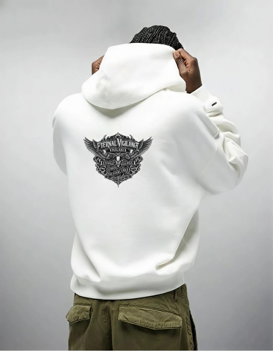 Eternal Vigilance Oversized Hoodie – 400 GSM