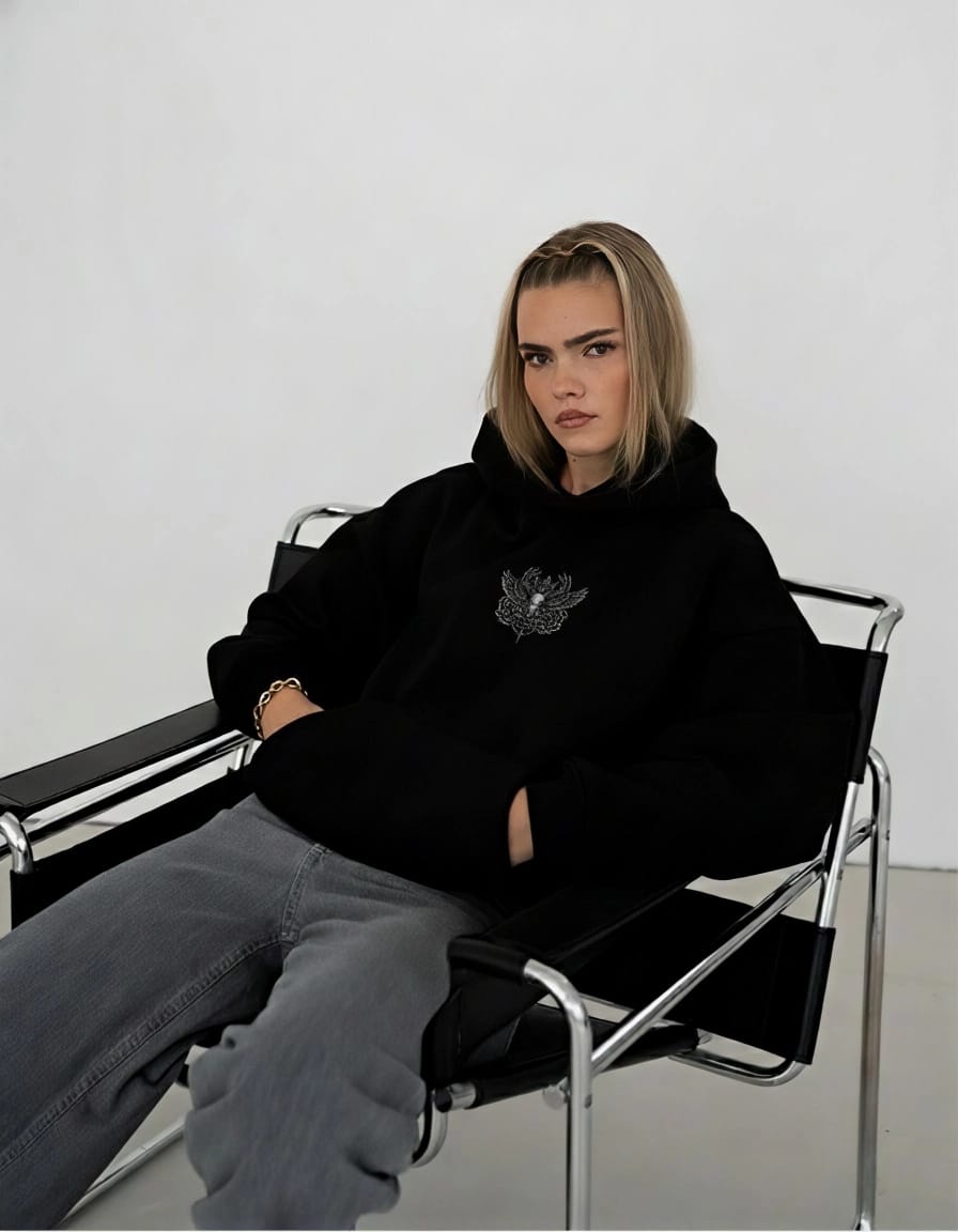 Eternal Vigilance Oversized Hoodie – 400 GSM