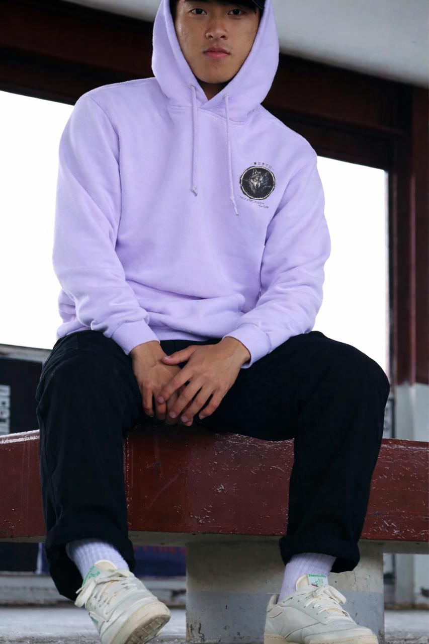 DEPTH Streetwear Unisex Oversized Black Hoodie — 400 GSM